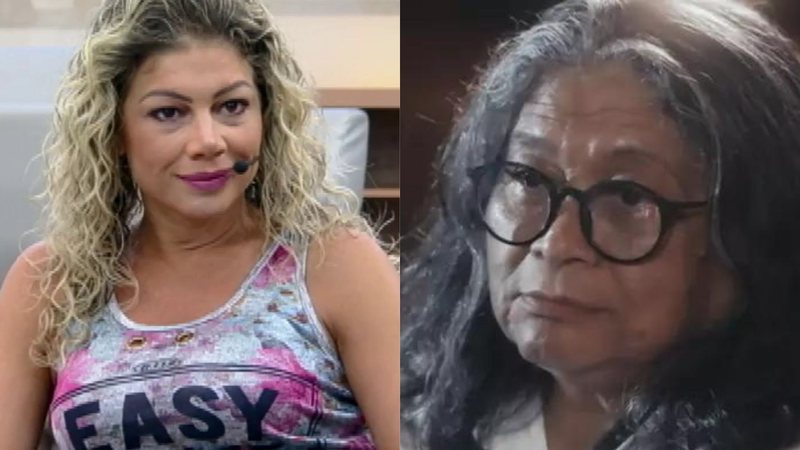 Ex-Paquita promete detalhar polêmica com Marlene Matos: "Muito bem explicado" - Reprodução/Record e Reprodução/Globo