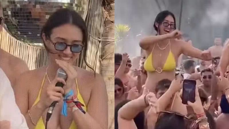 Noa Argamani comemorou a vida em uma festa após ter sido liberta - Reprodução/Instagram