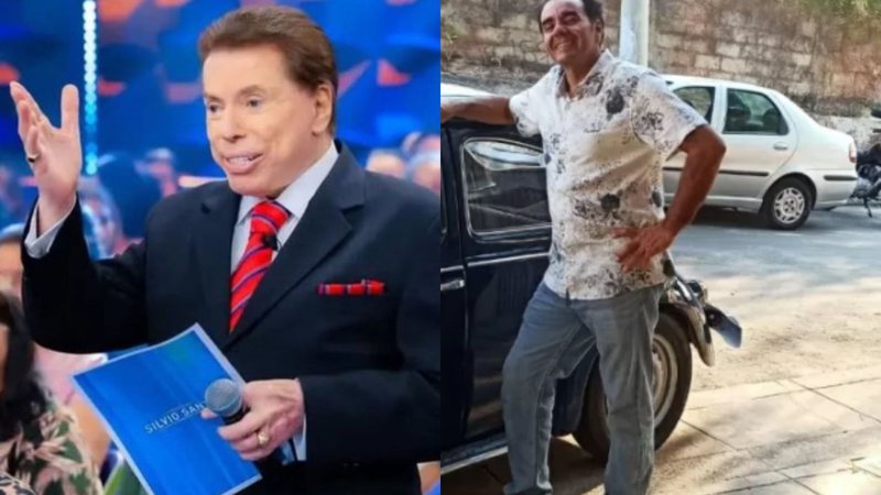 Família transforma carro ganho em sorteio de Silvio Santos em relíquia: "Originais" - Reprodução/SBT e Arquivo Pessoal