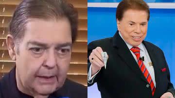 Faustão e Silvio Santos estão internados no mesmo hospital - Reprodução/Instagram/SBT