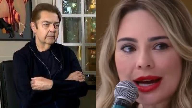 Climão? Faustão recusa convite de Rachel Scheherazade e motivo vem à tona - Reprodução/SBT e Reprodução/Record