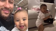 Luxo desde o berço! Filha de Neymar brinca com bolsa caríssima; saiba o valor - Reprodução/ Instagram