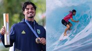 Federação Peruana buscará recurso para tirar o bronze de Gabriel Medina; entenda - Reprodução/William Lucas e Reprodução/Jogos Olímpicos