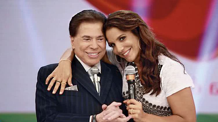 Silvio Santos ao lado de Ivete Sangalo - Foto: Reprodução/Contigo!