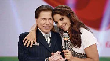 Silvio Santos ao lado de Ivete Sangalo - Foto: Reprodução/Contigo!