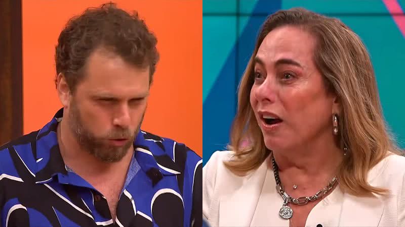 João Velho e Cissa Guimarães no Sem Censura - Reprodução/TV Brasil