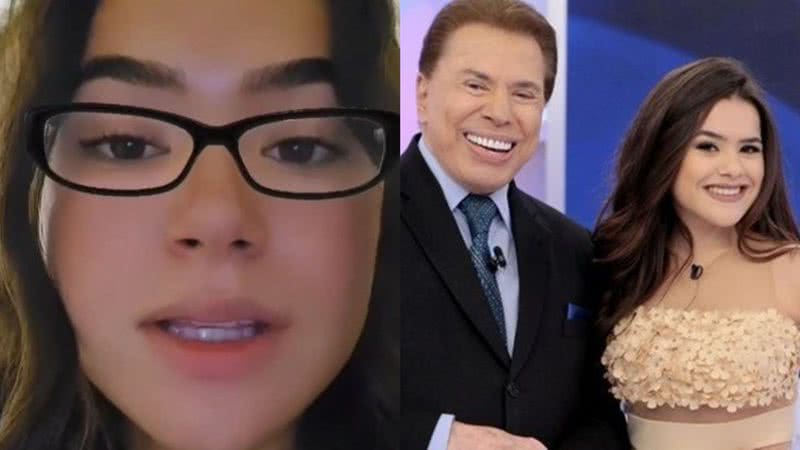 Maisa nega convites para homenagear Silvio Santos: "Não vou" - Reprodução/Instagram e Reprodução/SBT