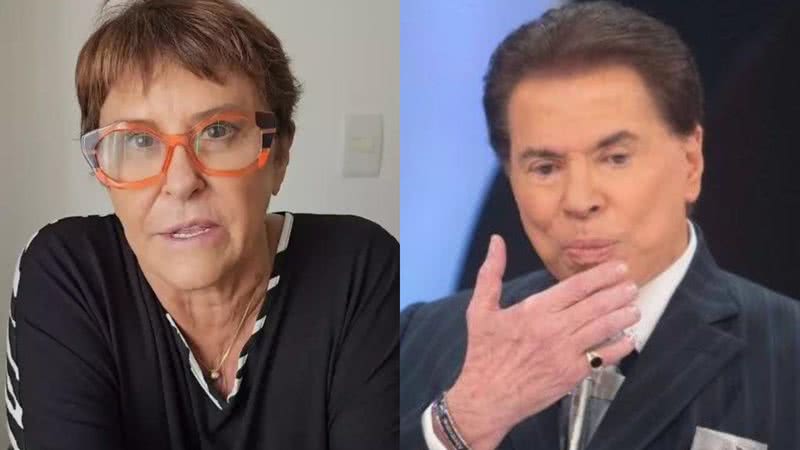 Gente? Márcia Sensitiva faz revelações sobre a vida passada de Silvio Santos - Reprodução/Instagram e Reprodução/SBT