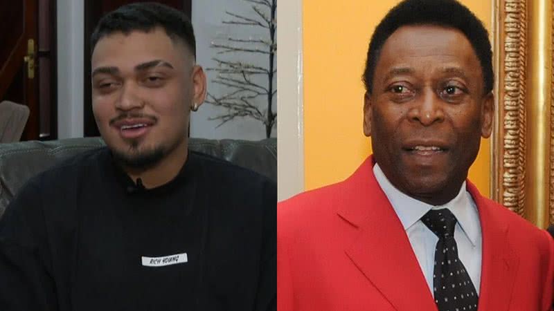 Gabriel Arantes relembrou a morte de seu avô, Pelé - Reprodução/Instagram