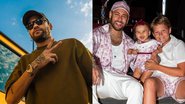 Fora do país, Neymar Jr. celebra Dia dos Pais com dois dos três filhos - Reprodução/Instagram