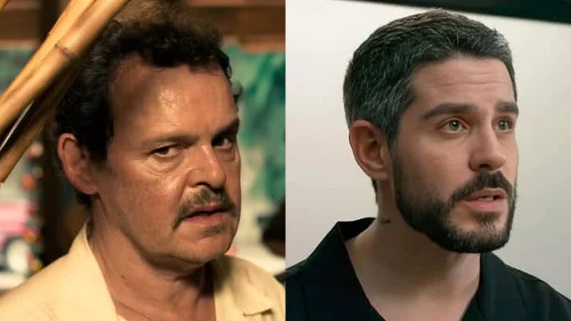 Norberto (Matheus Nachtergaele) e Eriberto (Pedro Neschling) de Renascer - Reprodução/Globo