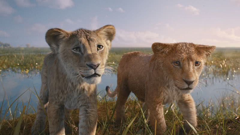 Simba e Taka em Mufasa: O Rei Leão - Divulgação/Disney+