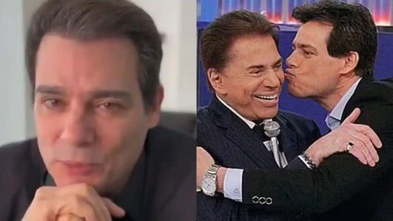 Ao vivo, Celso Portiolli fica aos prantos ao falar de Silvio Santos: "Meu pai" - Reprodução/SBT