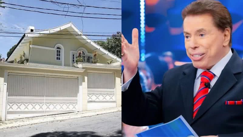 Piscina, sauna e academia: quanto vale a mansão deixada por Silvio Santos? - Reprodução/Instagram e Reprodução/SBT