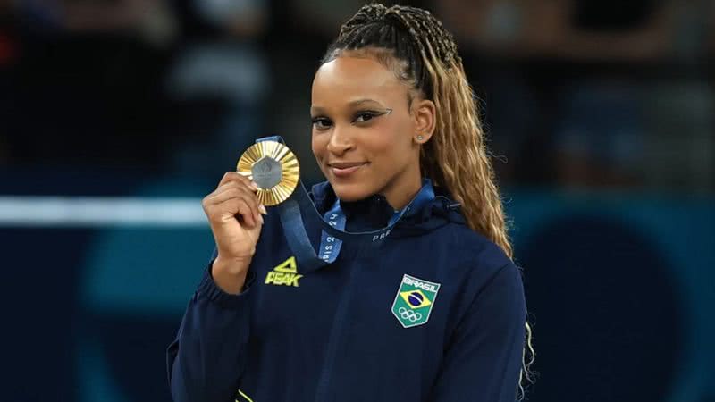 Rebeca Andrade pode ter seu ouro ameaçado nas Olimpíadas de Paris 2024 - Reprodução/Instagram/CBG