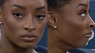 Simone Biles se irrita com perguntas aos medalhistas: "Precisam parar" - Reprodução/Globo