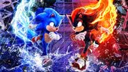 Pôster de Sonic 3: O Filme - Divulgação/Paramount Pictures