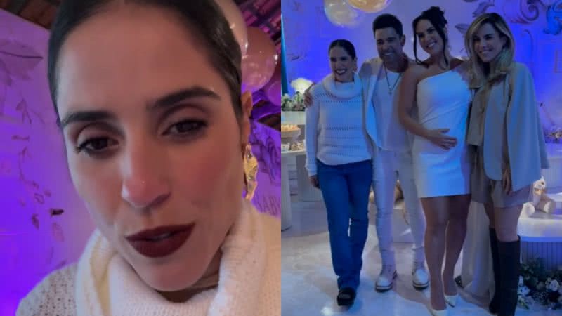 Wanessa é detonada por presença em chá revelação de Graciele - Reprodução/ Instagram