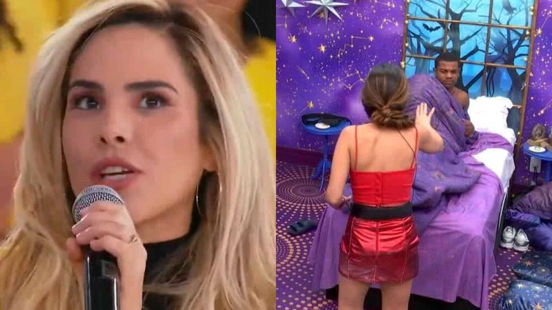 Ao vivo, Wanessa Camargo reclama de expulsão do BBB 24: "Não achei justo" - Reprodução/SBT/TV Globo