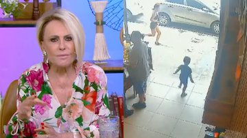 Ana Maria Braga falou no Mais Você sobre menino de dois anos que morreu atropelado no Guarujá - Reprodução/Globo