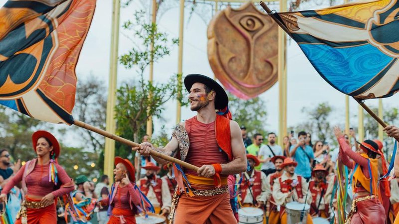 Na foto, público se diverte na última edição do Tomorowland Brasil; a próxima ocorrerá em outubro - Reprodução/Instagram