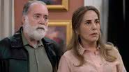 Antônio La Selva (Tony Ramos) e Irene (Gloria Pires) em Terra e Paixão - Reprodução/TV Globo