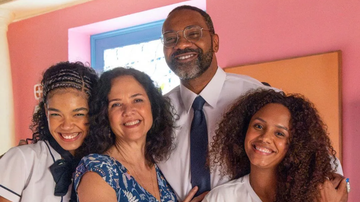 Família de Madalena, protagonista de Volta por Cima - Divulgação/Globo