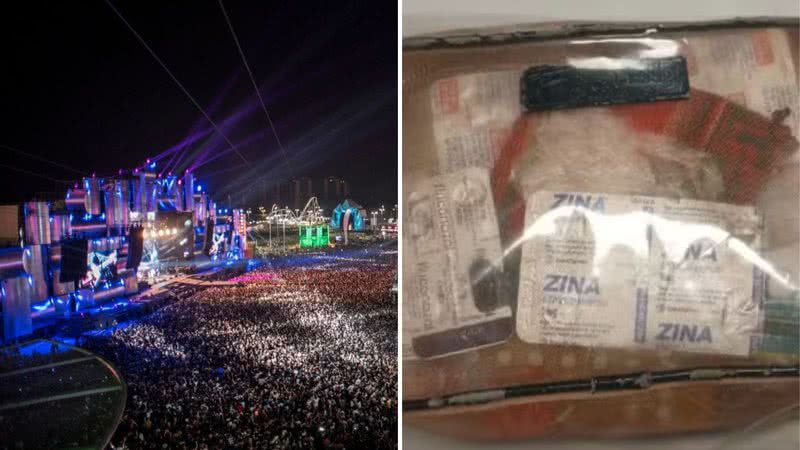 Cueca usada e item de R$ 8 mil: 'Achados e perdidos' do Rock In Rio é repleto de bizarrices - Reprodução/Instagram/Thomaz Rocha