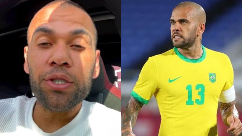 Nova chance? Daniel Alves é flagrado jogando futebol em campo da Espanha - Reprodução/Instagram