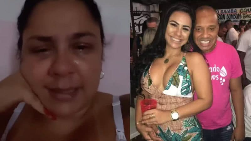 Aos prantos, viúva de Anderson do Molejo diz que pensão da filha foi cancelada - Reprodução/Instagram