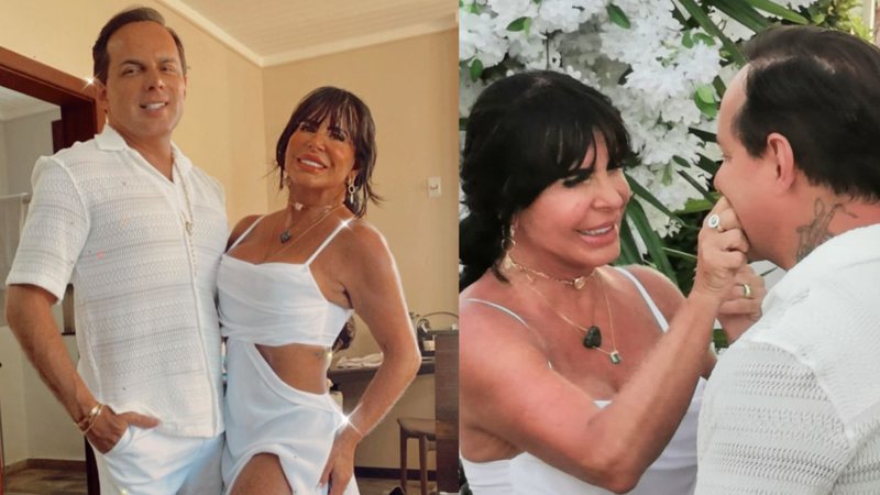 Gretchen revela motivo de se casar no aniversário do marido - Reprodução/Instagram