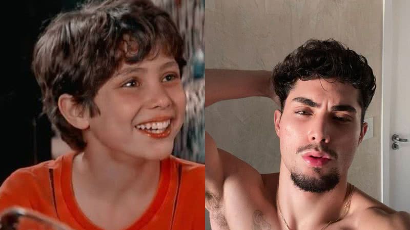 Ator de Chiquititas impressiona com antes e depois 11 anos após fim da novela - Reprodução/SBT e Reprodução/Instagram