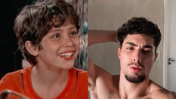 Ator de Chiquititas impressiona com antes e depois 11 anos após fim da novela - Reprodução/SBT e Reprodução/Instagram