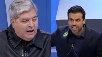 Após cadeirada, Datena e Marçal voltam a se atacar em novo debate - Reprodução/Rede TV!