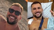 Ex-BBB Arthur Picoli passa por cirurgia delicada e relata: "Alguns parafusos a mais" - Reprodução/Instagram