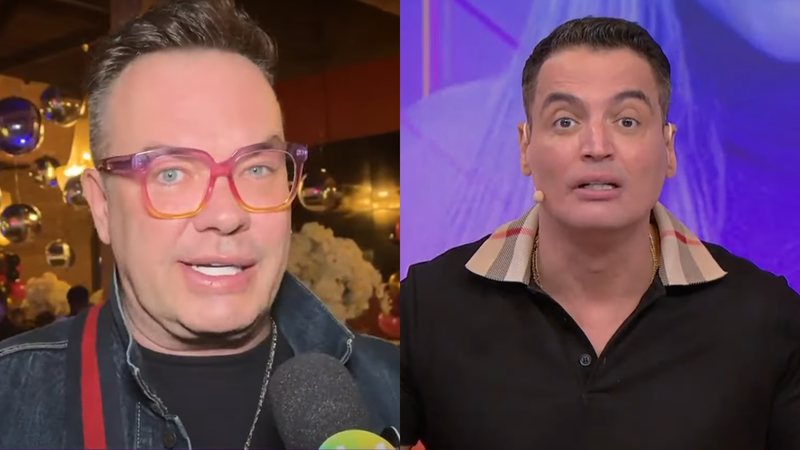 Felipeh Campos e Leo Dias no Fofocalizando - Reprodução/SBT