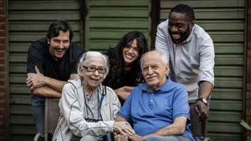 Fernanda Montenegro, Bruna Marquezine, Ary Fontoura, Lázaro Ramos e Vladimir Brichta vão estrelar "Velhos Bandidos" - Divulgação/Conspiração