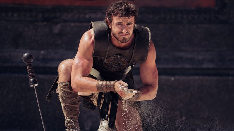 Paul Mescal como Lucius em Gladiador 2 - Divulgação/Paramount Pictures