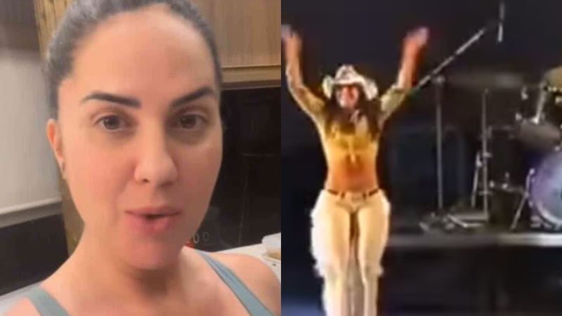 Graciele Lacerda surge irreconhecível em vídeo da época de dançarina: "Pediram" - Reprodução/Instagram