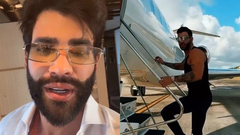 Gusttavo Lima negou ser dono de uma aeronave apreendida pela polícia - Reprodução/Instagram