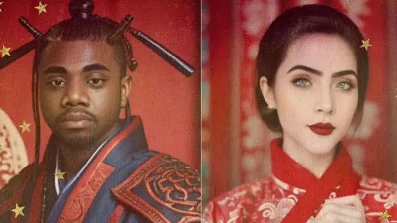 Davi Brito e Jade Picon vivem casal de protagonistas de Pé de Chinesa - Foto: Reprodução/Redes Sociais