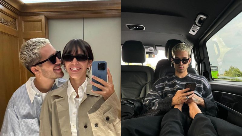 João Guilherme e Bruna Marquezine curtem viagem romântica em Paris - Reprodução/ Instagram