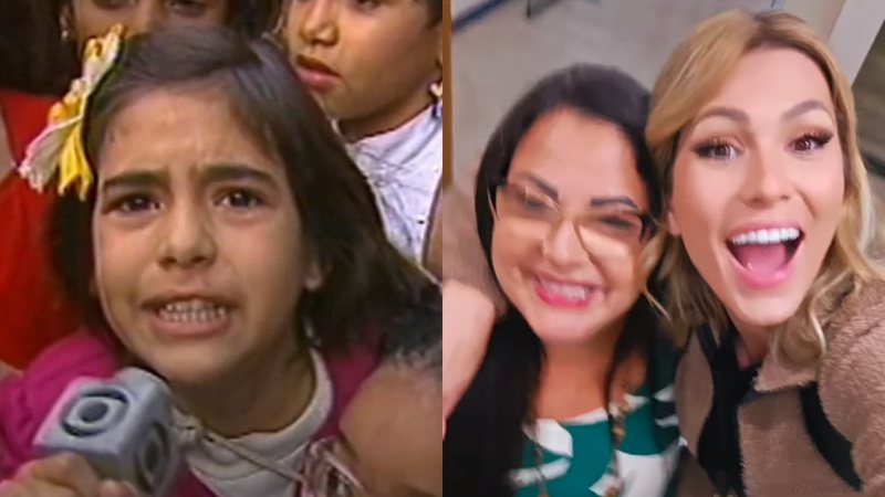 Lívia Andrade e Patrícia Veloso Martins, mulher do meme 'Que Xou da Xuxa é esse?' - Reprodução/Globo/Instagram