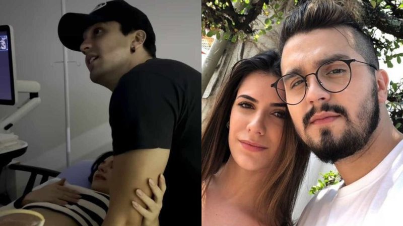 Luan Santana e Jade Magalhães mostram rostinho do bebê pela primeira vez - Reprodução/Instagram