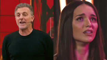 Luciano Huck no Domingão e Jéssica (Rafa Kalimann) de Família é Tudo - Reprodução/Globo