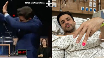 Pablo Marçal é levado às pressas para hospital após apanhar de Datena: "Fratutas" - Reprodução/TV Cultura e Reprodução/Instagram