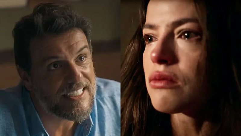 Molina (Rodrigo Lombardi) e Luma (Agatha Moreira) de Mania de Você - Reprodução/Globo