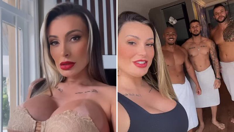 Por que Andressa Urach só transa pela 'porta dos fundos'? Saiba o motivo - Reprodução/Instagram