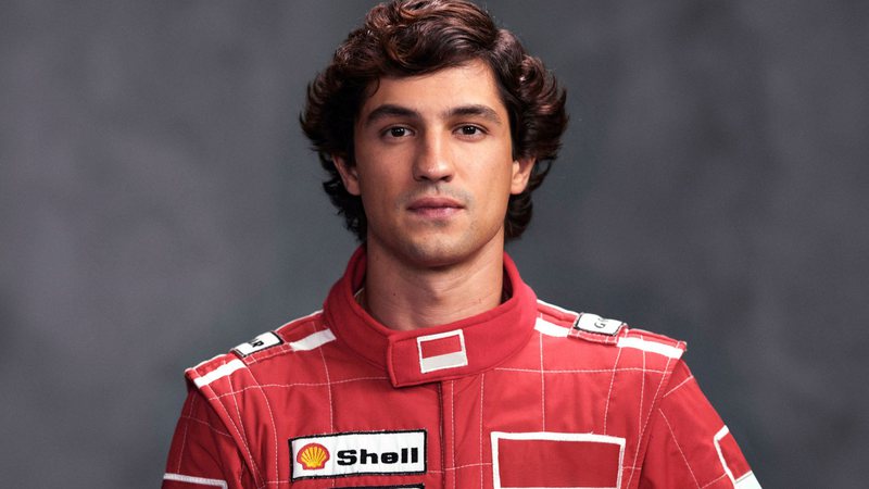 Gabriel Leone como Ayrton Senna - Divulgação/Netflix