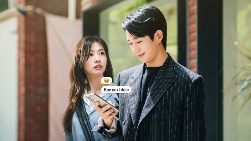 Jung Hae-in e Jung So-min em O Amor Mora ao Lado - Divulgação/Netflix